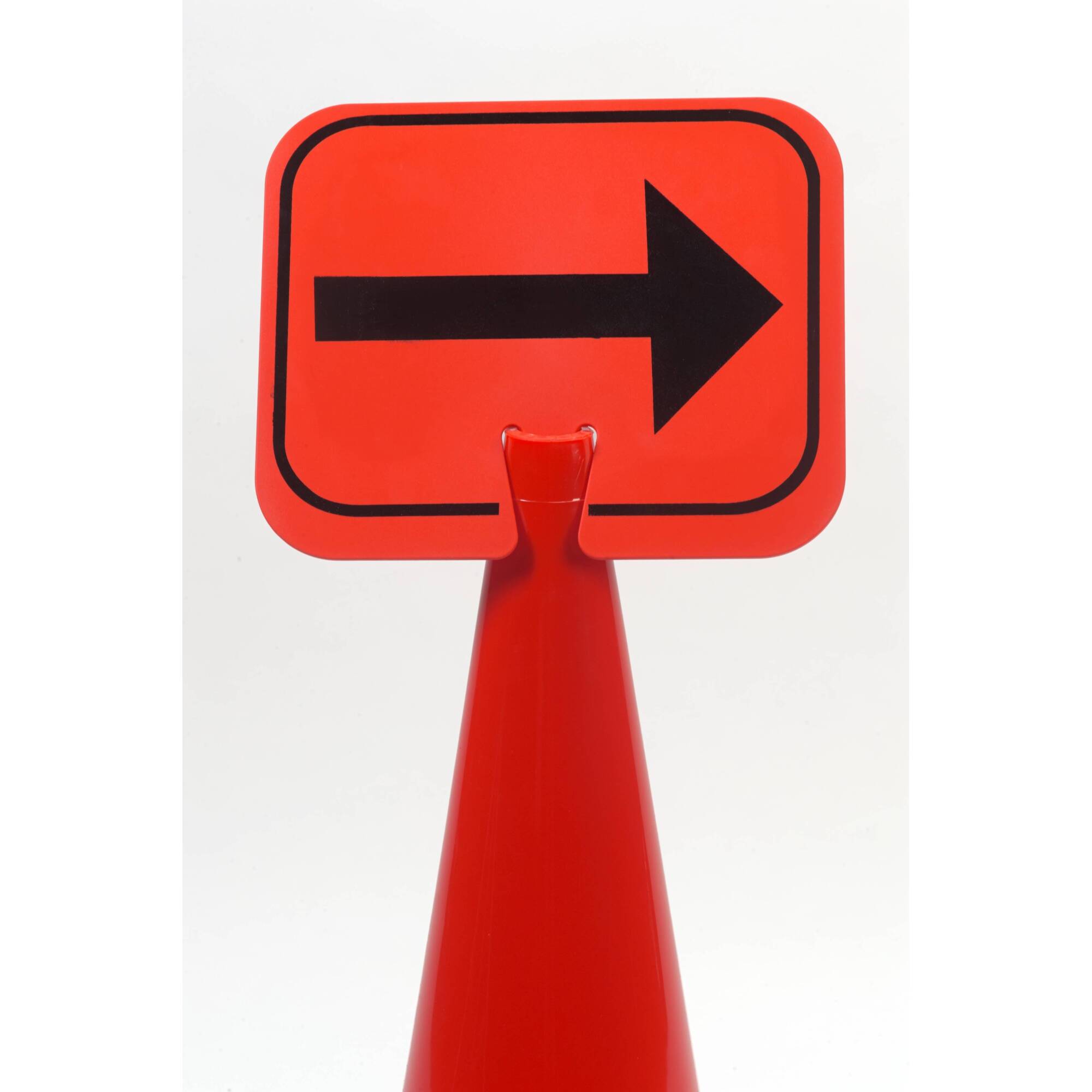 Mutual Industries 17729-0-5 Right Arrow Cone Sign